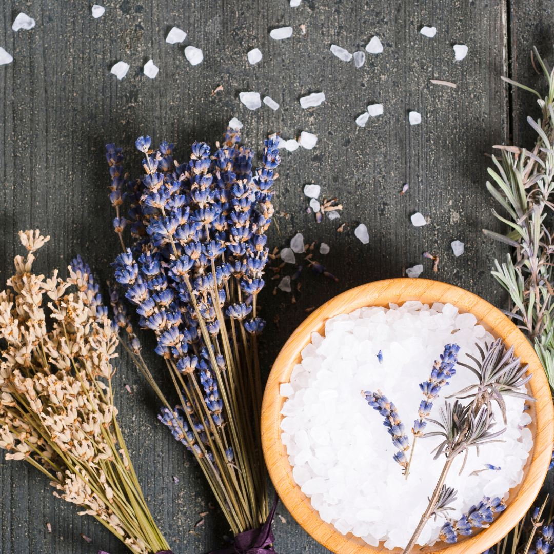 DIY SOOTHING BATH SALTS FOR THE ULTIMATE SELF-CARE SOAK