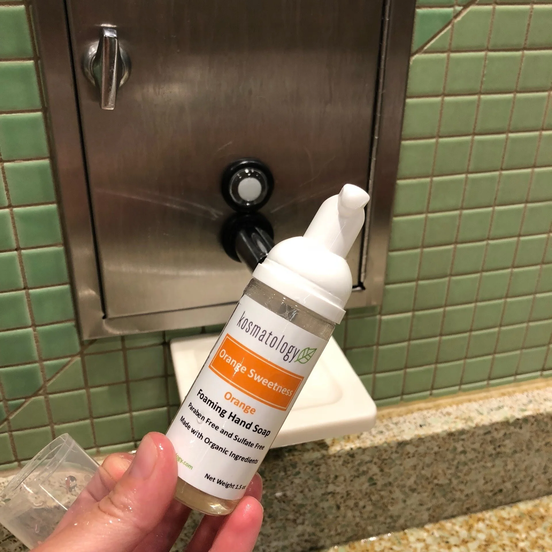 What’s Really in Public Restroom Hand Soap (The Pink Stuff)?