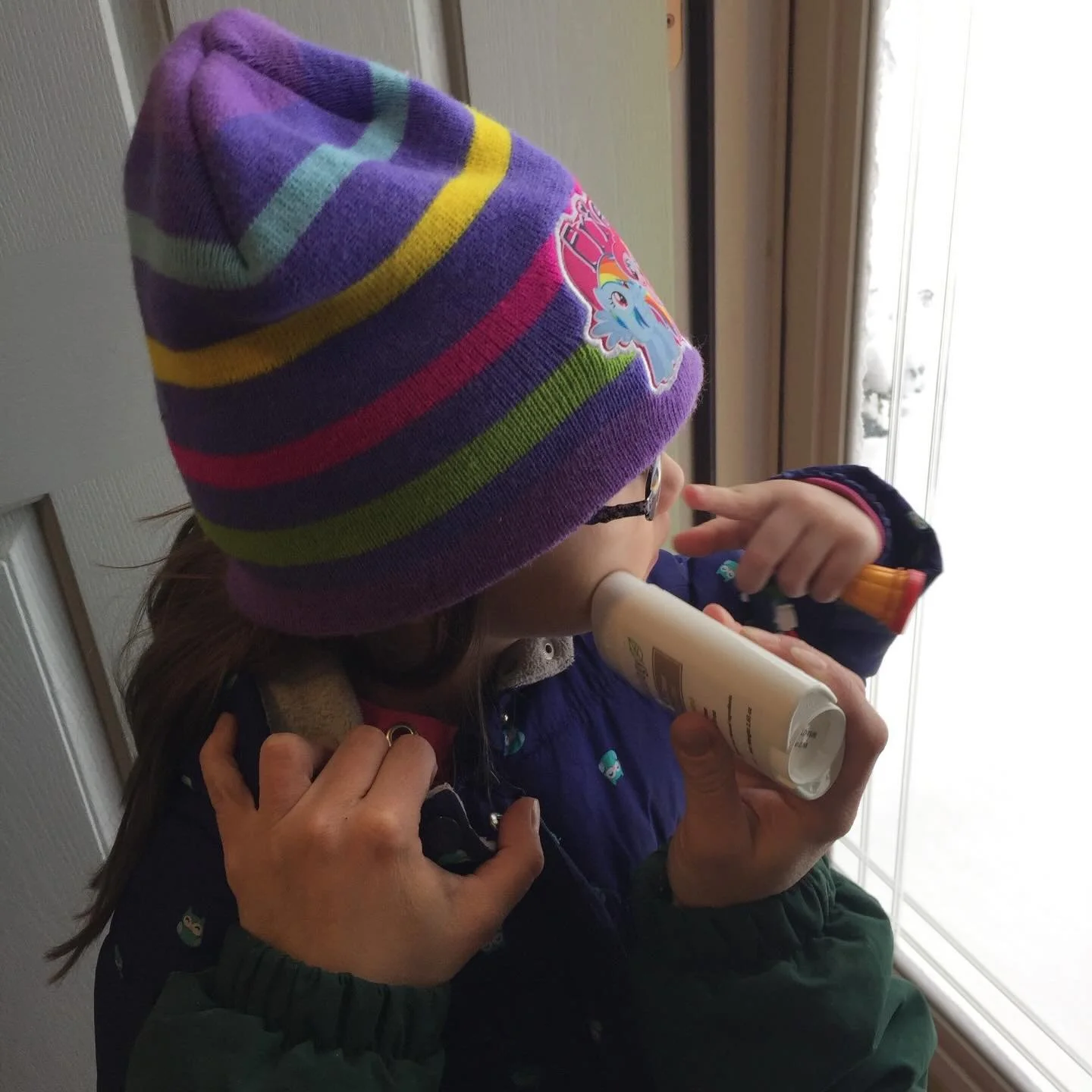 2016 called&hellip; and it brought receipts 📞✨
⠀⠀⠀⠀⠀⠀⠀⠀⠀
Kosmatology was just 2 years old, I was headed to my first Indie Beauty Expo, Cameron was our very serious 5-year-old &ldquo;model,&rdquo; and somehow an Ugly Christmas Sweater 40th birthday p