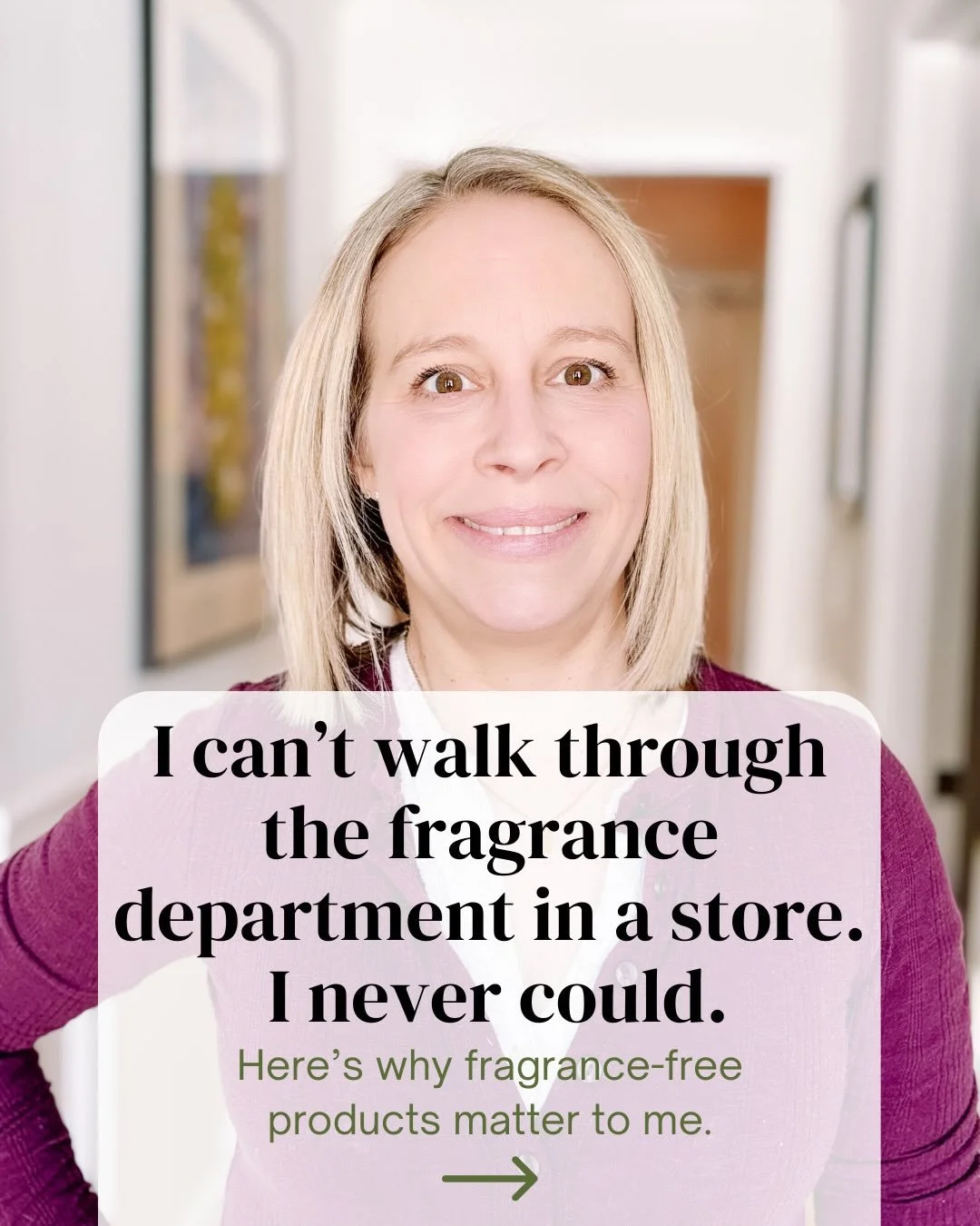 Fragrance-free isn&rsquo;t just a preference for some people&mdash;it&rsquo;s a necessity.
⠀⠀⠀⠀⠀⠀⠀⠀⠀
As someone who has struggled with environmental allergies, I know firsthand how overwhelming scent can be. That experience is one of the reasons we c