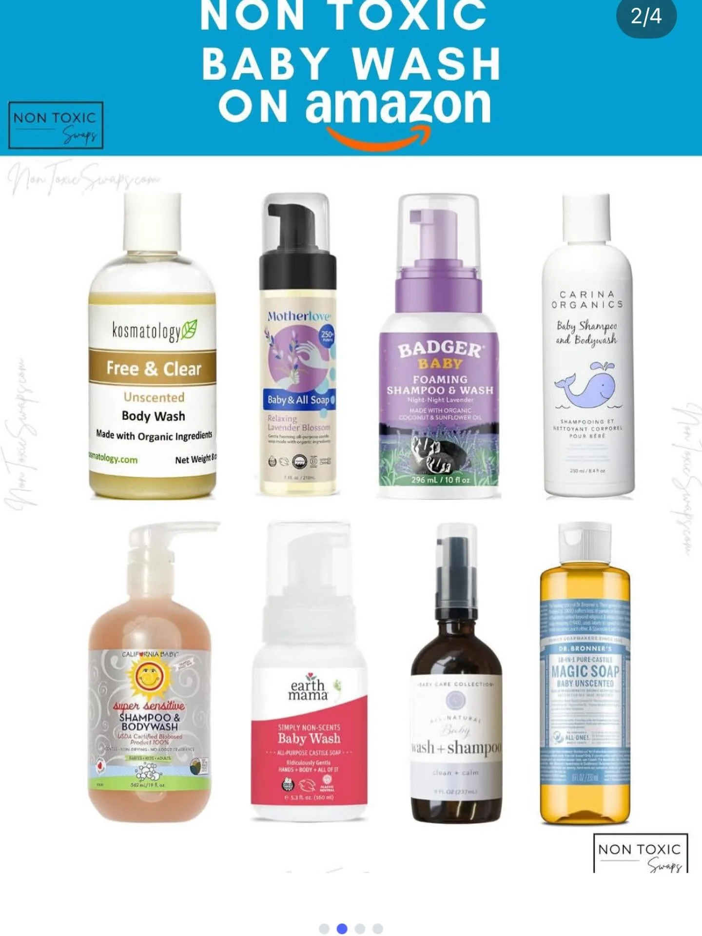 Love seeing this 💛

Thank you so much to @nontoxic_swaps for including Kosmatology in your Non-Toxic Baby Wash roundup on Amazon 🫶 We are truly honored to be featured alongside so many incredible brands committed to safer ingredients.

And here&rsq