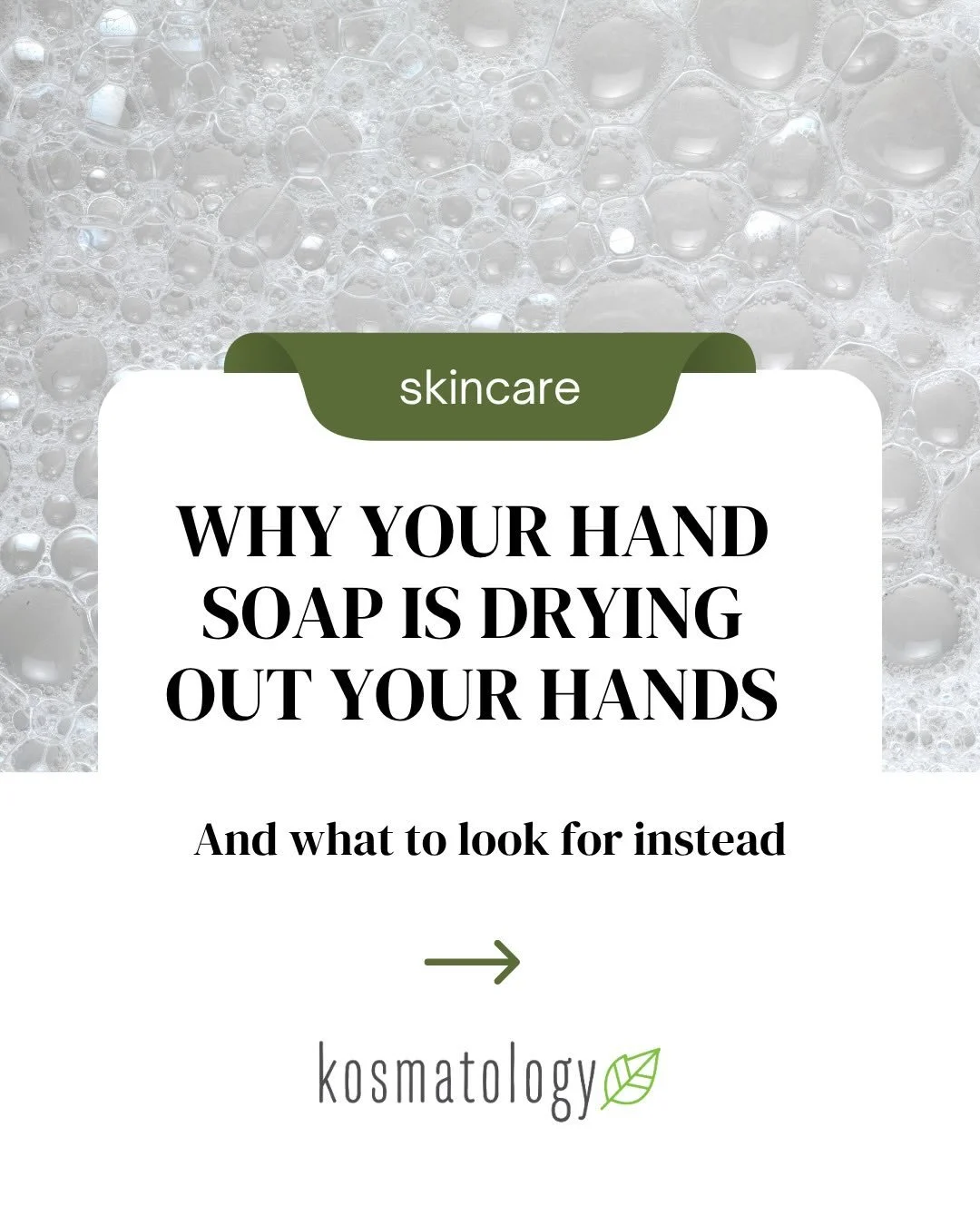 Handwashing is one of the most important habits for preventing the spread of germs.
⠀⠀⠀⠀⠀⠀⠀⠀⠀
But many people notice their hands feeling dry, tight, or irritated after washing.
⠀⠀⠀⠀⠀⠀⠀⠀⠀
The reason often comes down to the ingredients in the soap.
Som