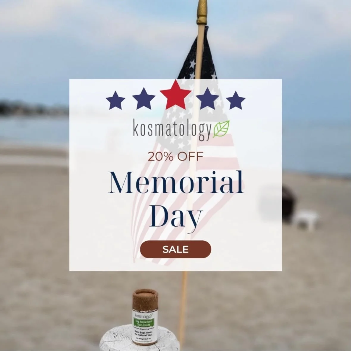 Last chance ☀️🇺🇸

Our Memorial Day Sale ends TONIGHT! Stock up on your favorite organic hand soaps, lotion bars, lip balms, body wash, and refills before the savings disappear.

✨ Clean ingredients
✨ MADE SAFE&reg; certified favorites
✨ Perfect for