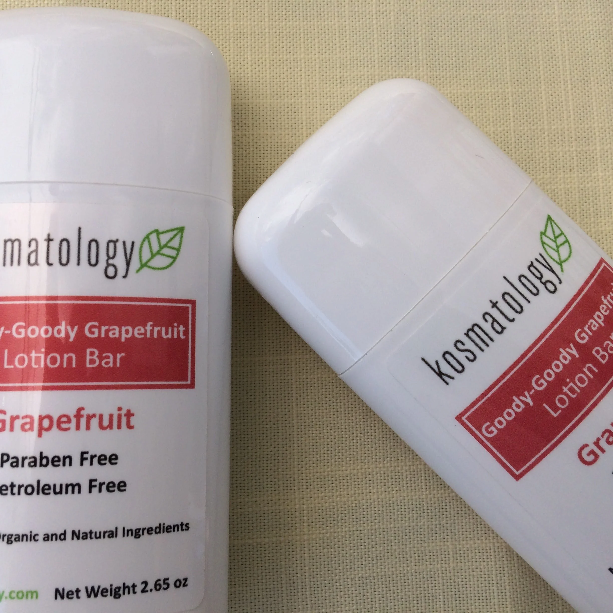 picture of 2 Kosmatology Grapefruit Lotion Bars