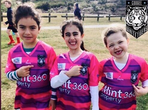 Excited to be a major sponsor of @coogeewhitetigers this year, supporting the Pink Tigers!! As proud parents of two young girls who love to play football, we are passionate about encouraging girls in sport. Go Girls 💪🏻⚽️
#girlsinsport #football #gi