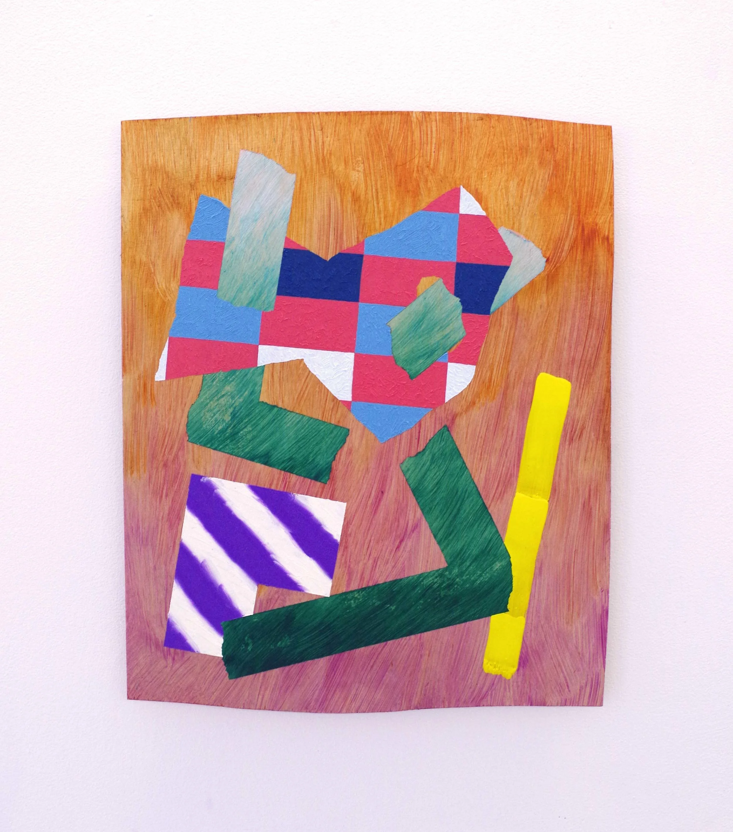 V.D.P.C. (2016) Oil and Encaustic on Plywood