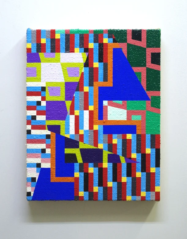A.O.L.T.S.F.M. (2015) Acrylic on Jute