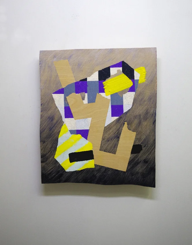 W.A.A.W. (2016) Oil & Encaustic on Plywood