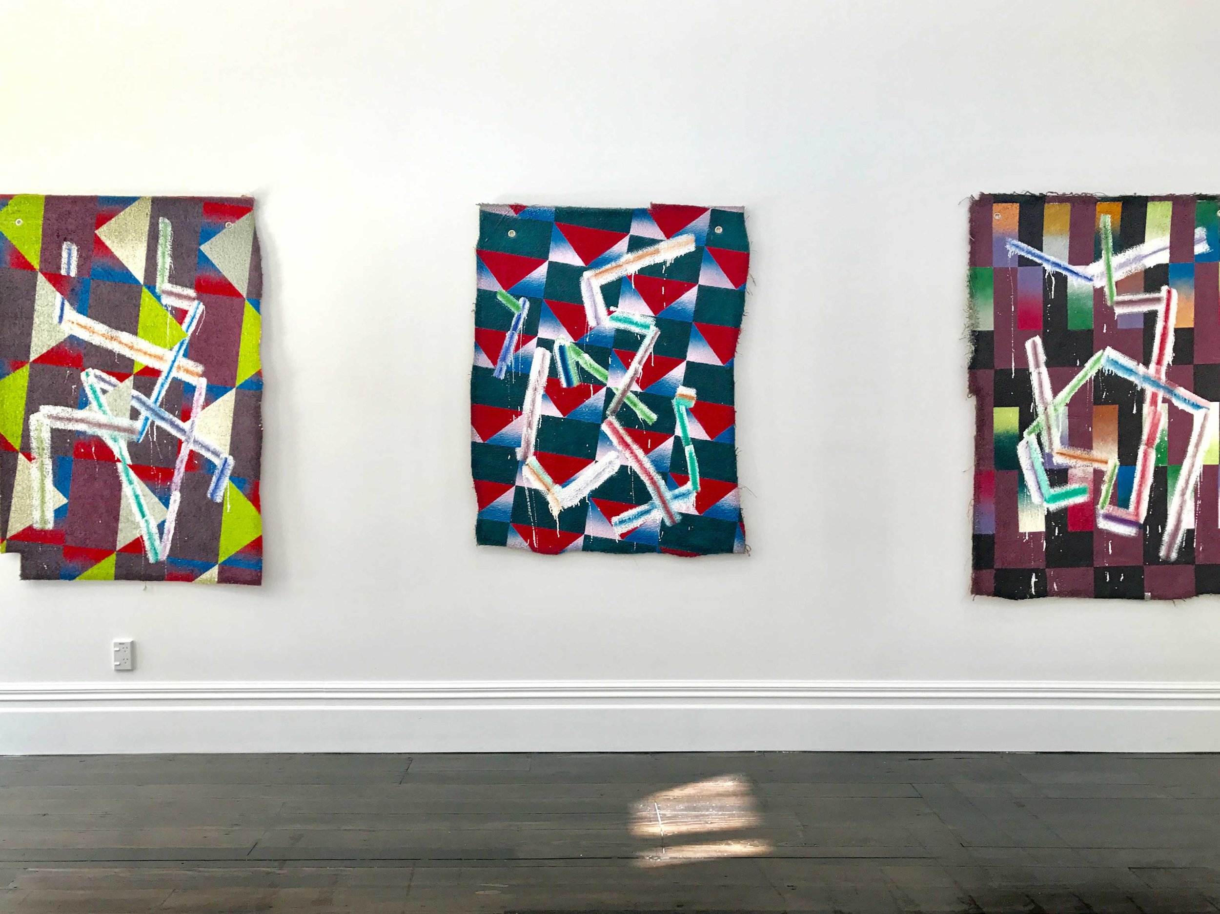  Installation of  Recent Paintings &nbsp;at Melanie Roger Gallery       