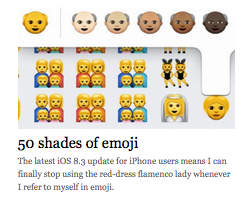 RedEye: 50 Shades of Emoji