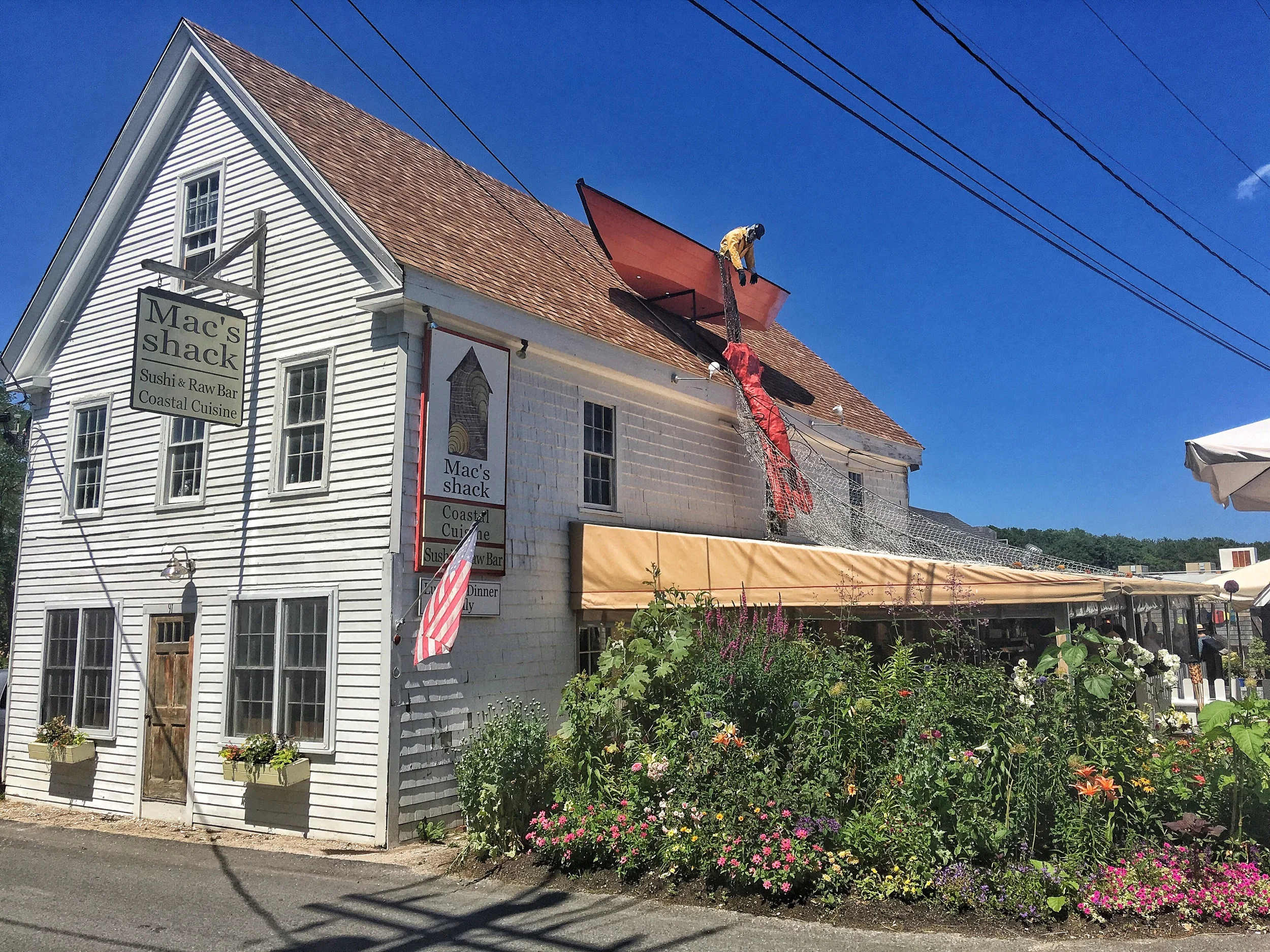 Mac's Shack serves the best lobster roll in Wellfleet.