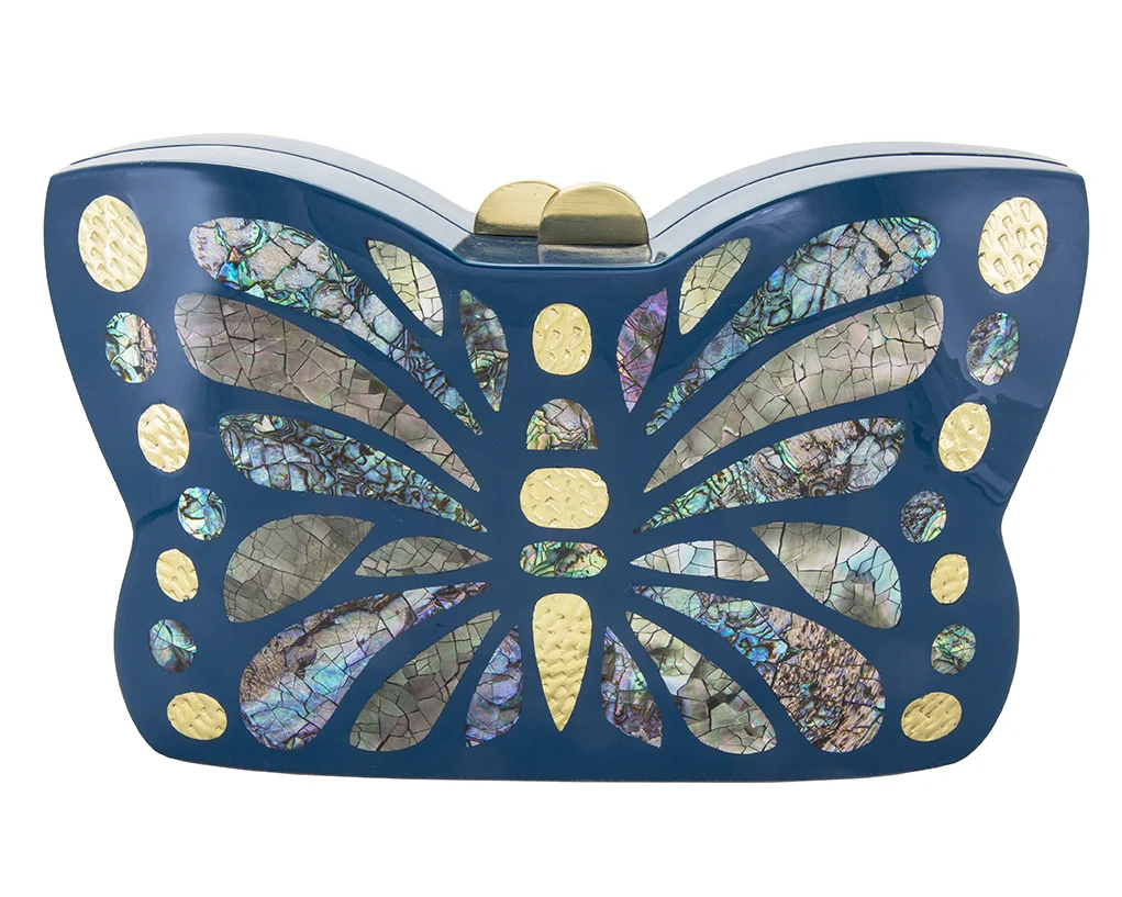 Mariposa Minaudière - Teal / Rafe New York