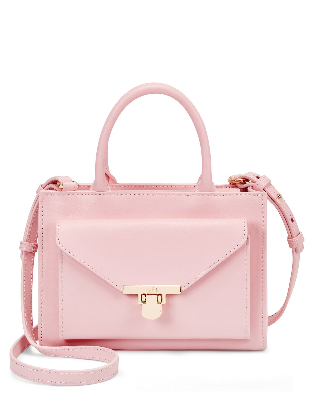 JULLIAN Small Tote Crossbody Pink — RAFE New York