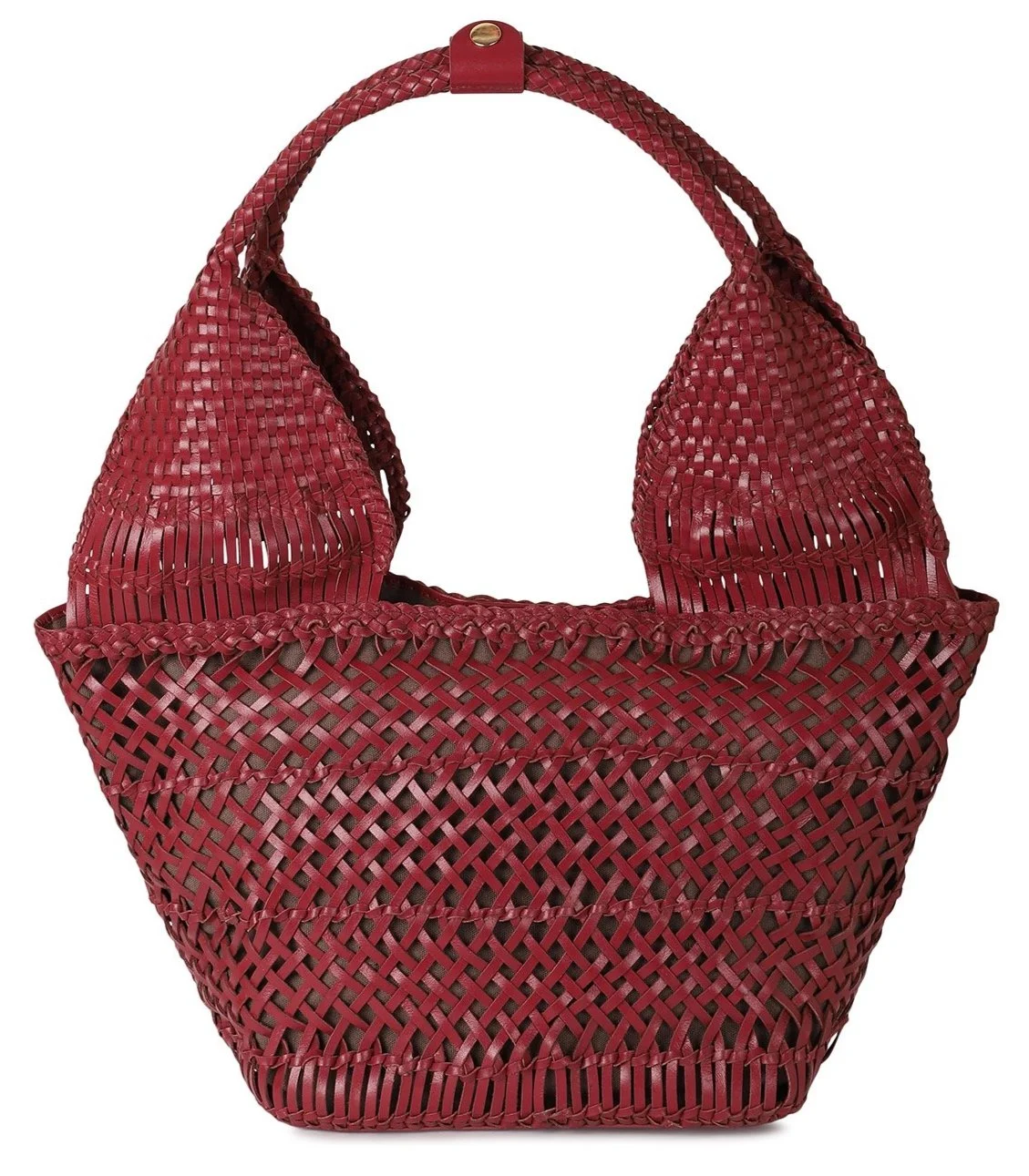 Margarita woven tote - Wine