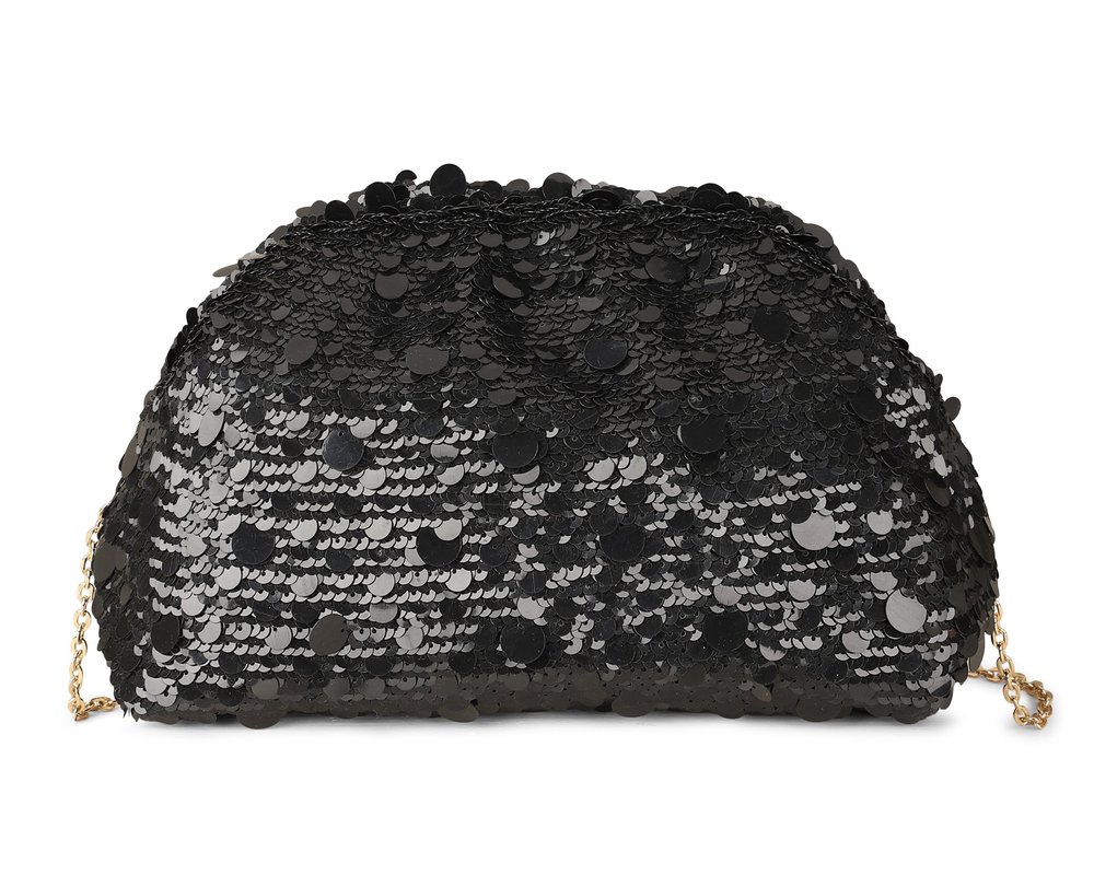 FERNANDA Woven Leather Clutch - Black — RAFE New York