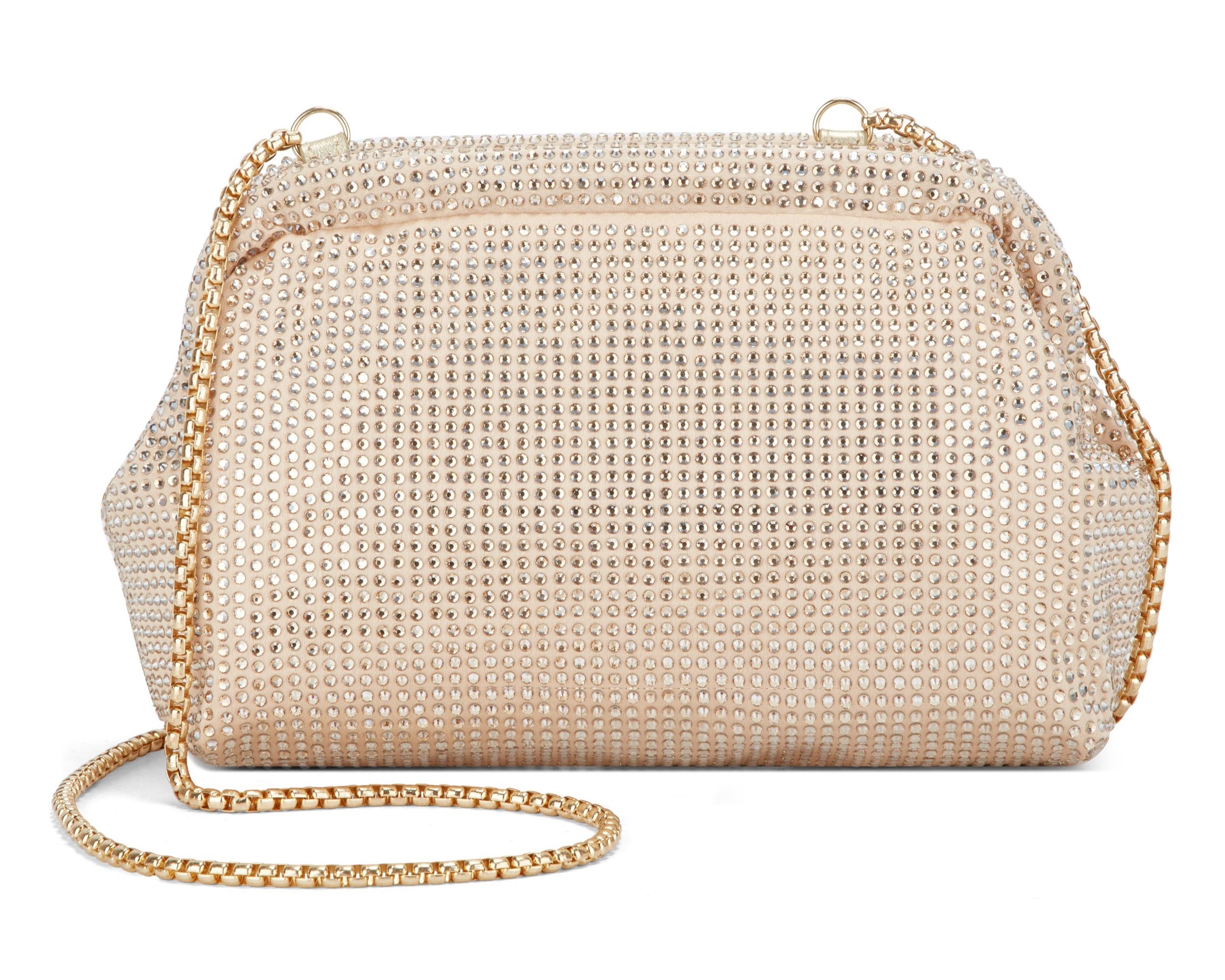 BROOKE Frame Clutch - Light Gold