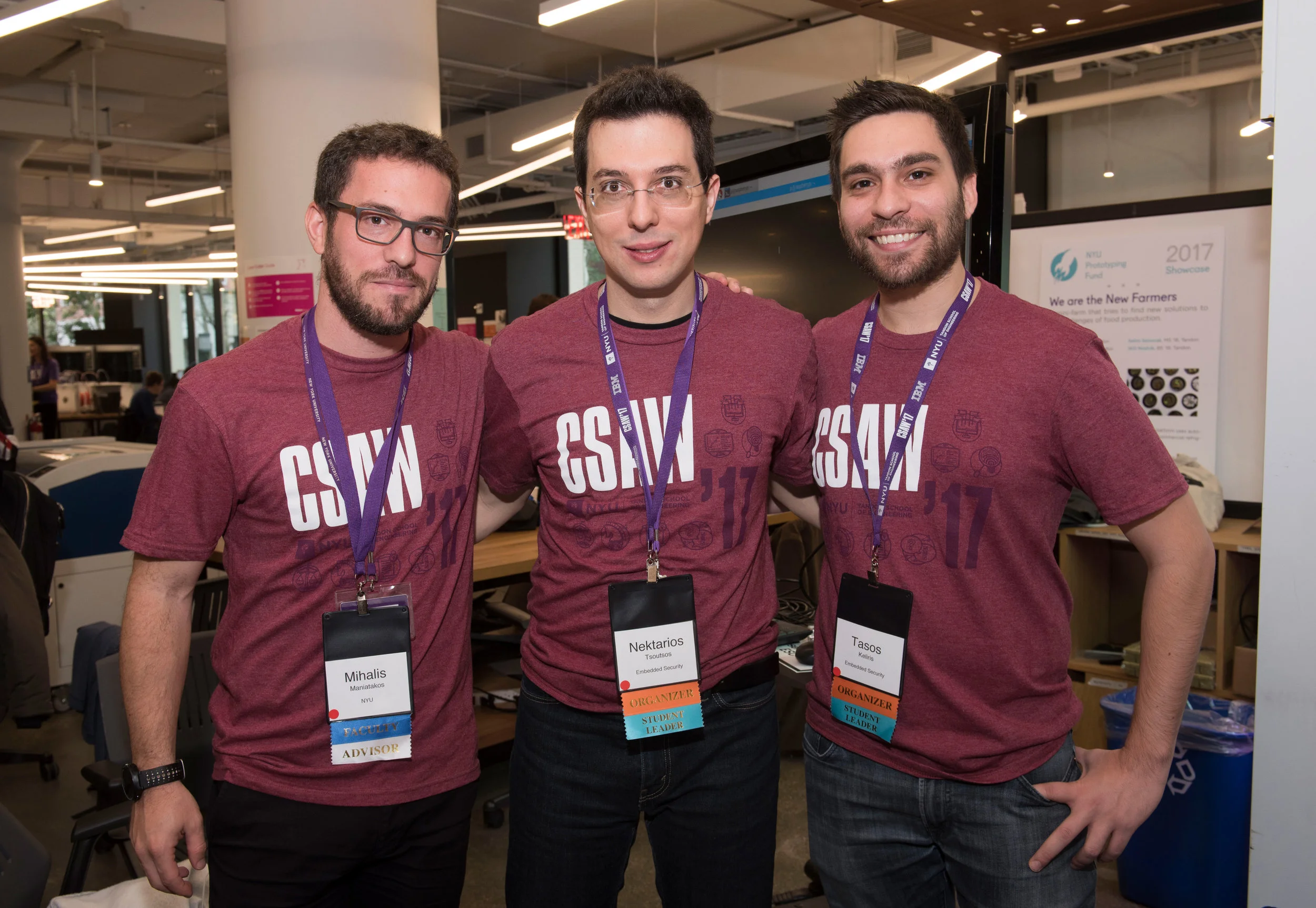 CSAW'17 Volunteer Tshirts