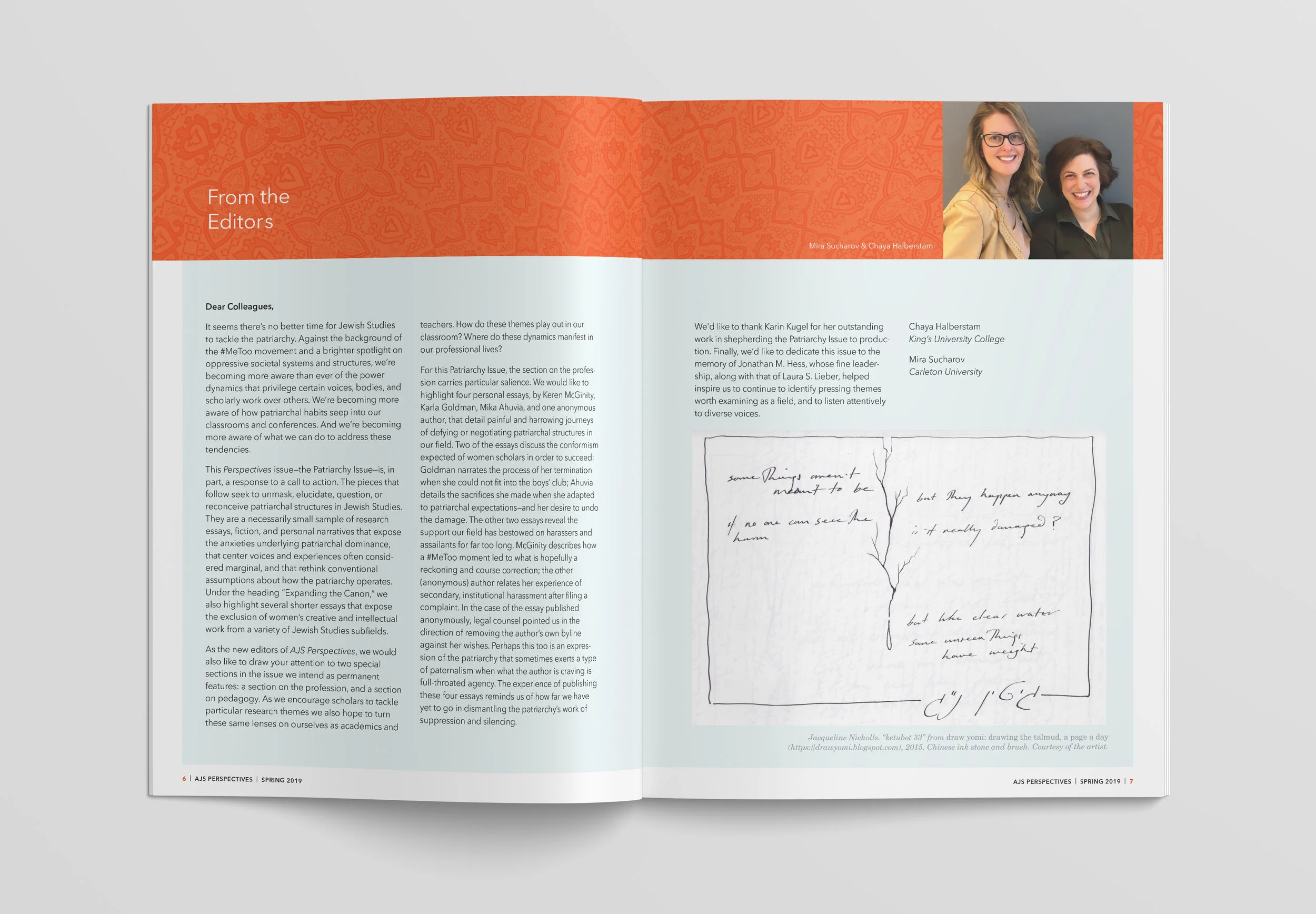 Perspectives Magazine, Spring 2019: The Patriarchy Issue