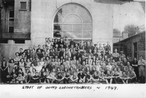 United Chrome Tanners Staff - Photograph Credit: Old Shrigley Community