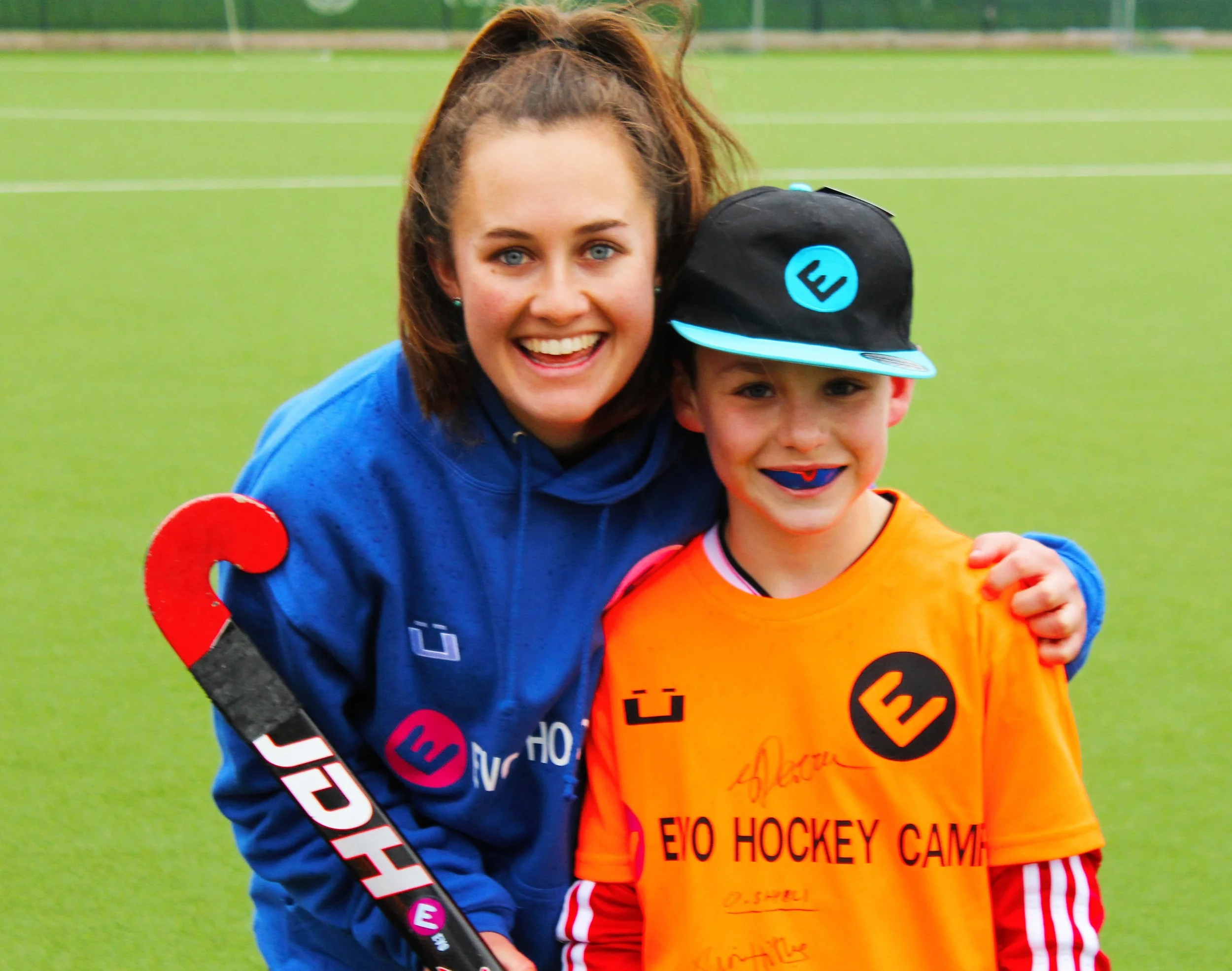  Prizewinner Thomas Lloyd-Brown with EVO coach &amp; Australian U21 Indoor Gold Medallist Kewley McCaskill 