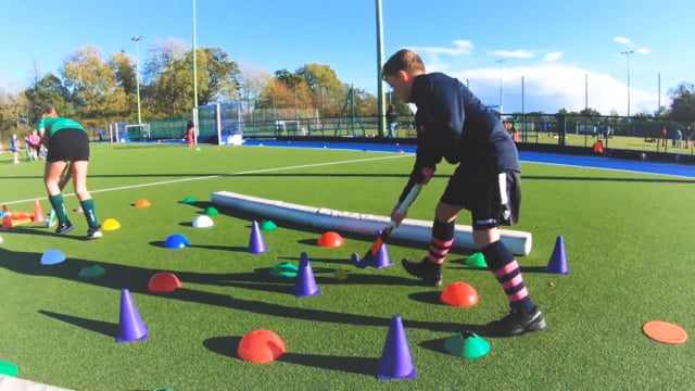Insane skills circuit - EVO Reigate Hockey Camp, October 2018