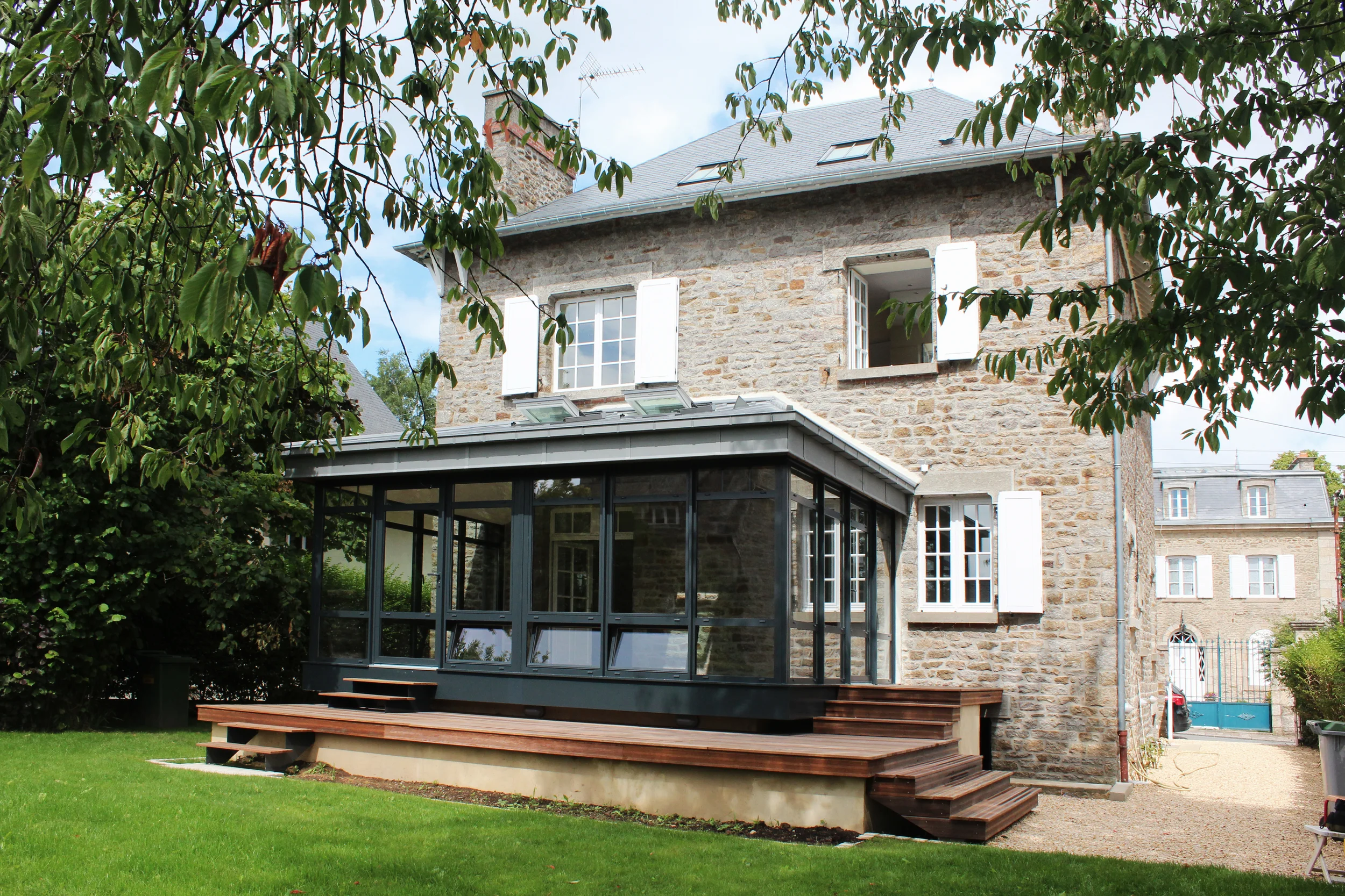 DINAN - Une maison de charme rue Beaumanoir - SURFACE : 180 m2 - Maître d'ouvrage : Particulier