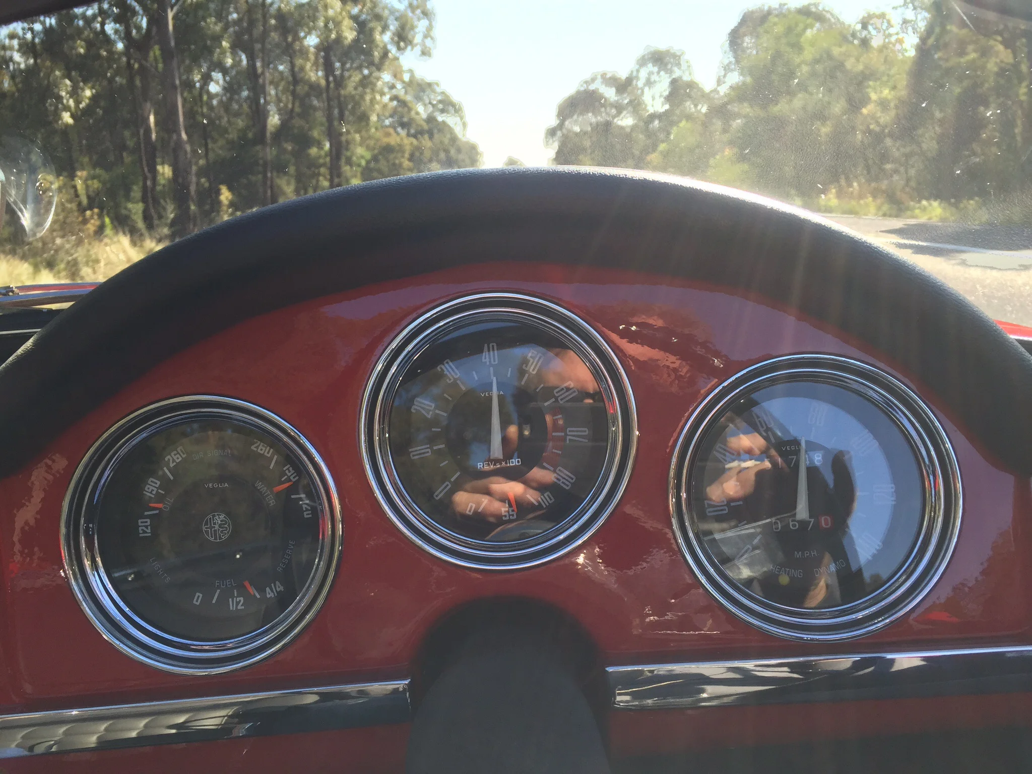 Then I drove home.