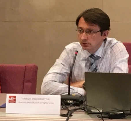 Mr Shcherbatyuk. Photo: EIN