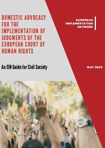 New EIN toolkit on domestic advocacy for the implementation of Strasbourg Court judgments