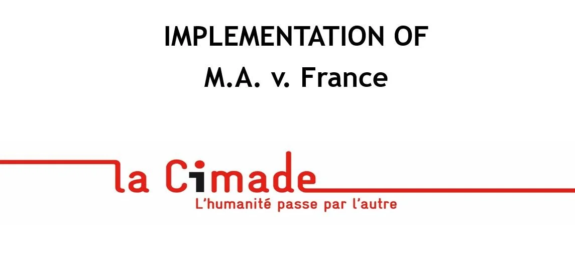 Expulsion to Algeria in presence of a real and serious risk of ill-treatment: M.A. v France