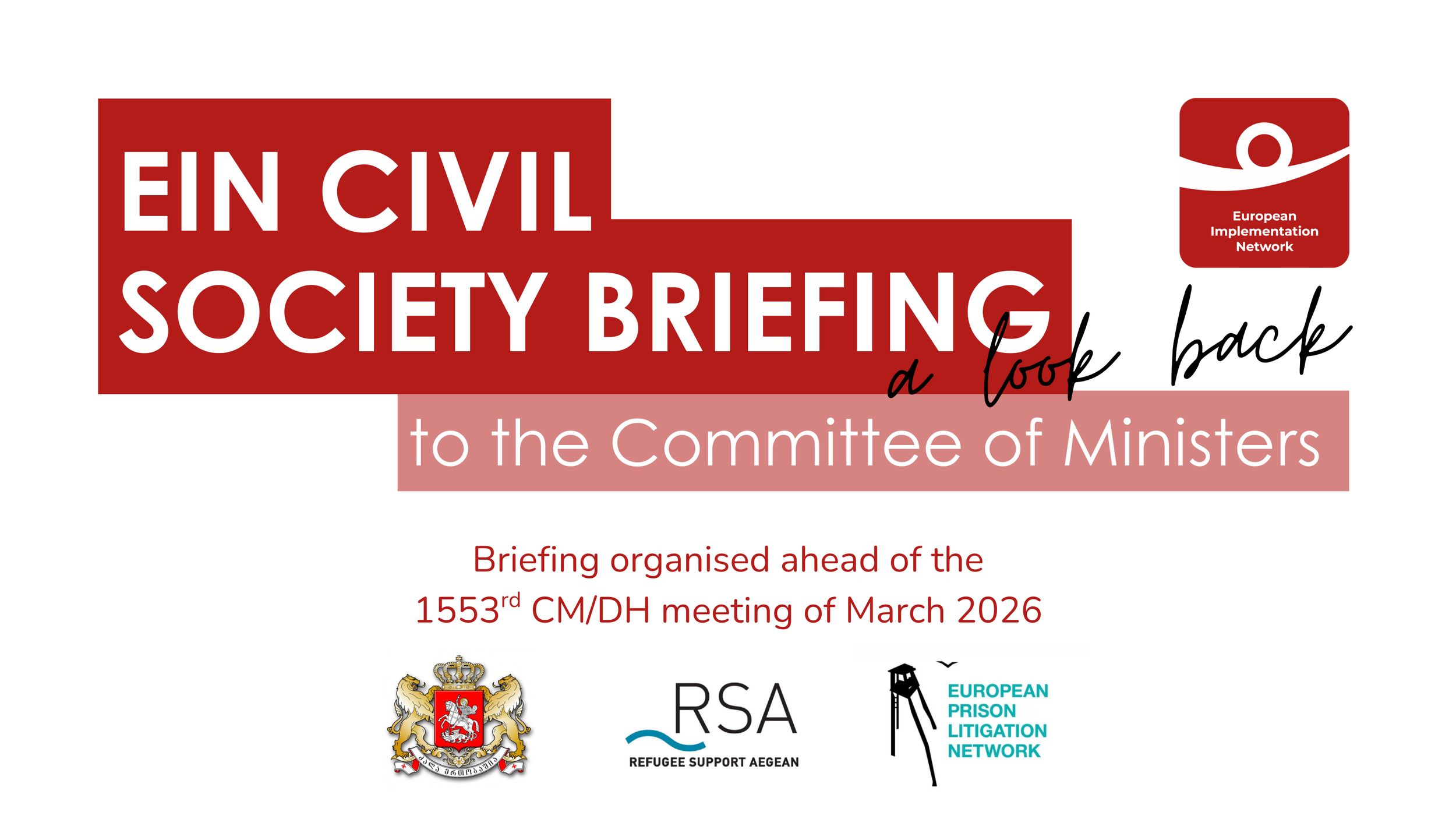 EIN Civil Society Briefing February 2026 – Georgia, Greece and Ukraine