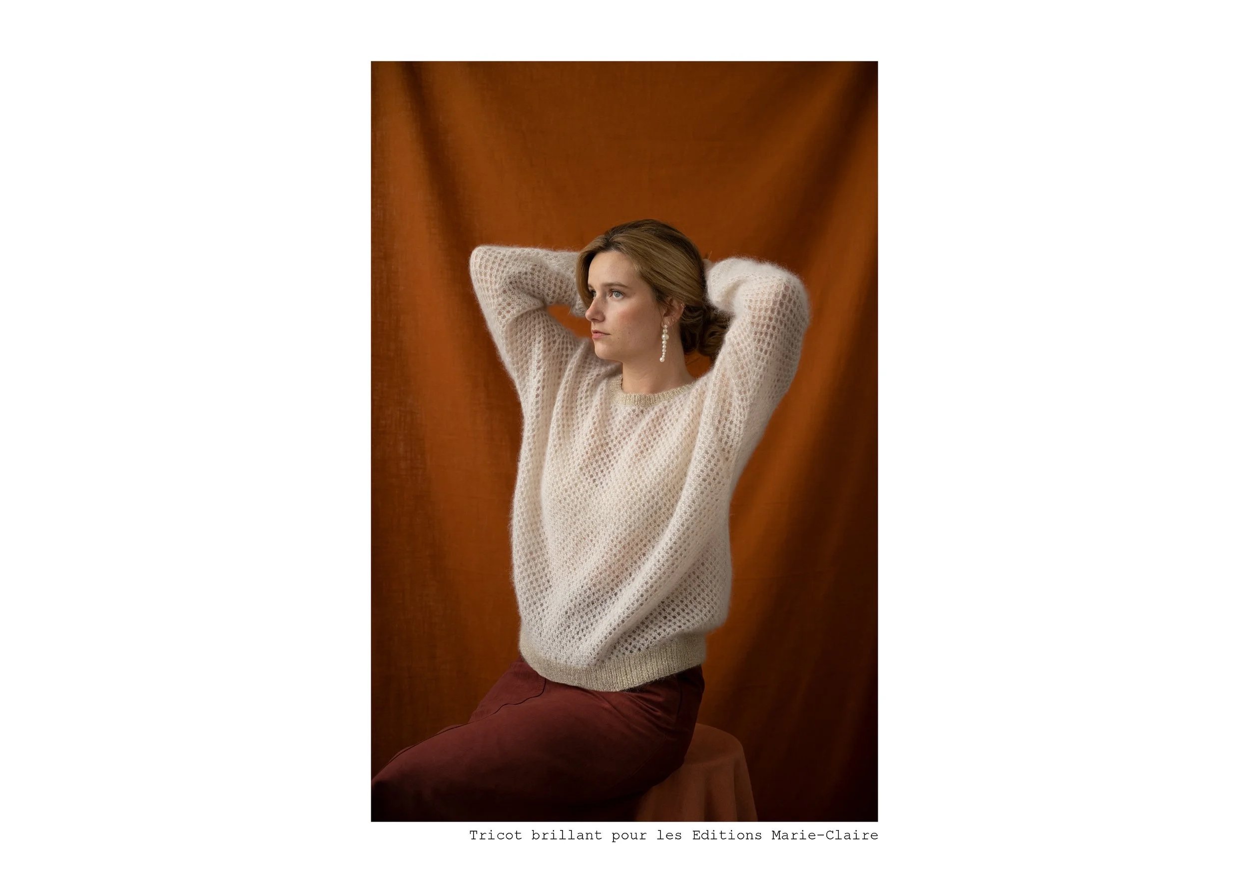 Tricot brillant