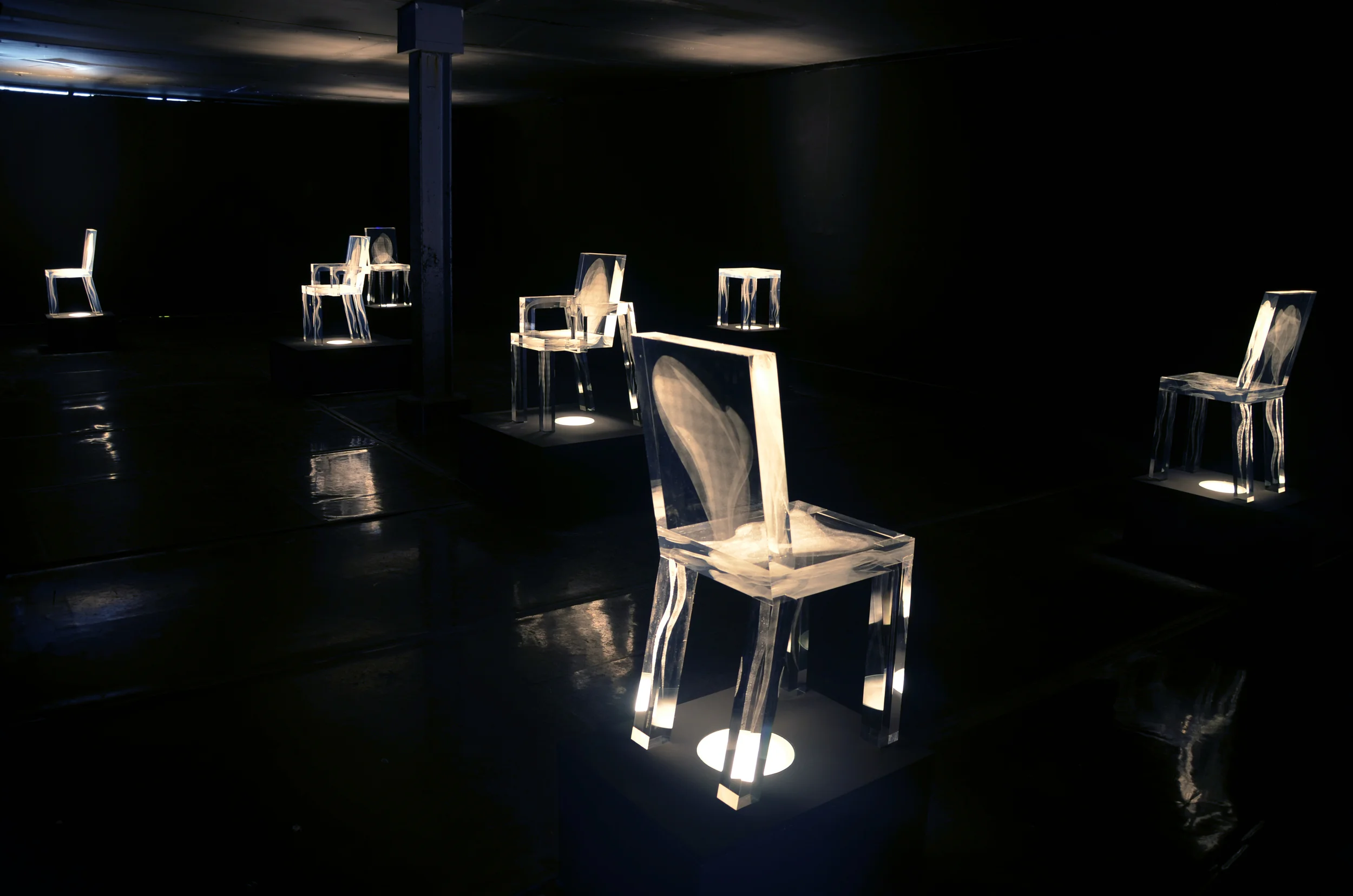 'Super Design', London | Ghost chair