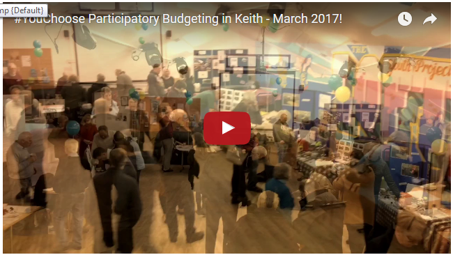 Video: #YouChoose Participatory Budgeting in Moray - March 2017