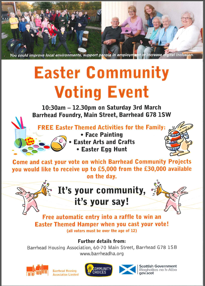 The Barrhead Housing Association Community Projects Fund