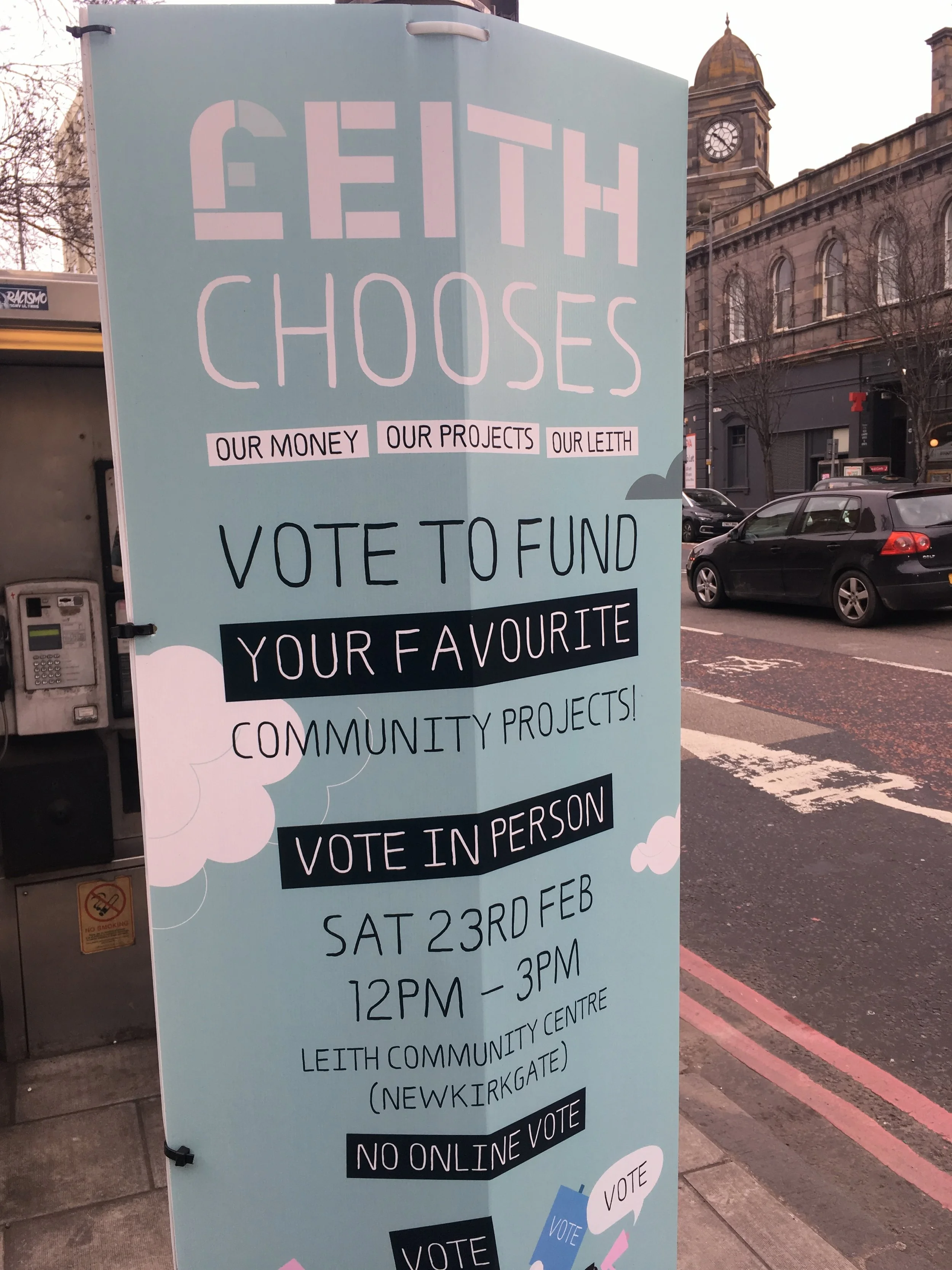 PB event report: Leith Chooses Equality