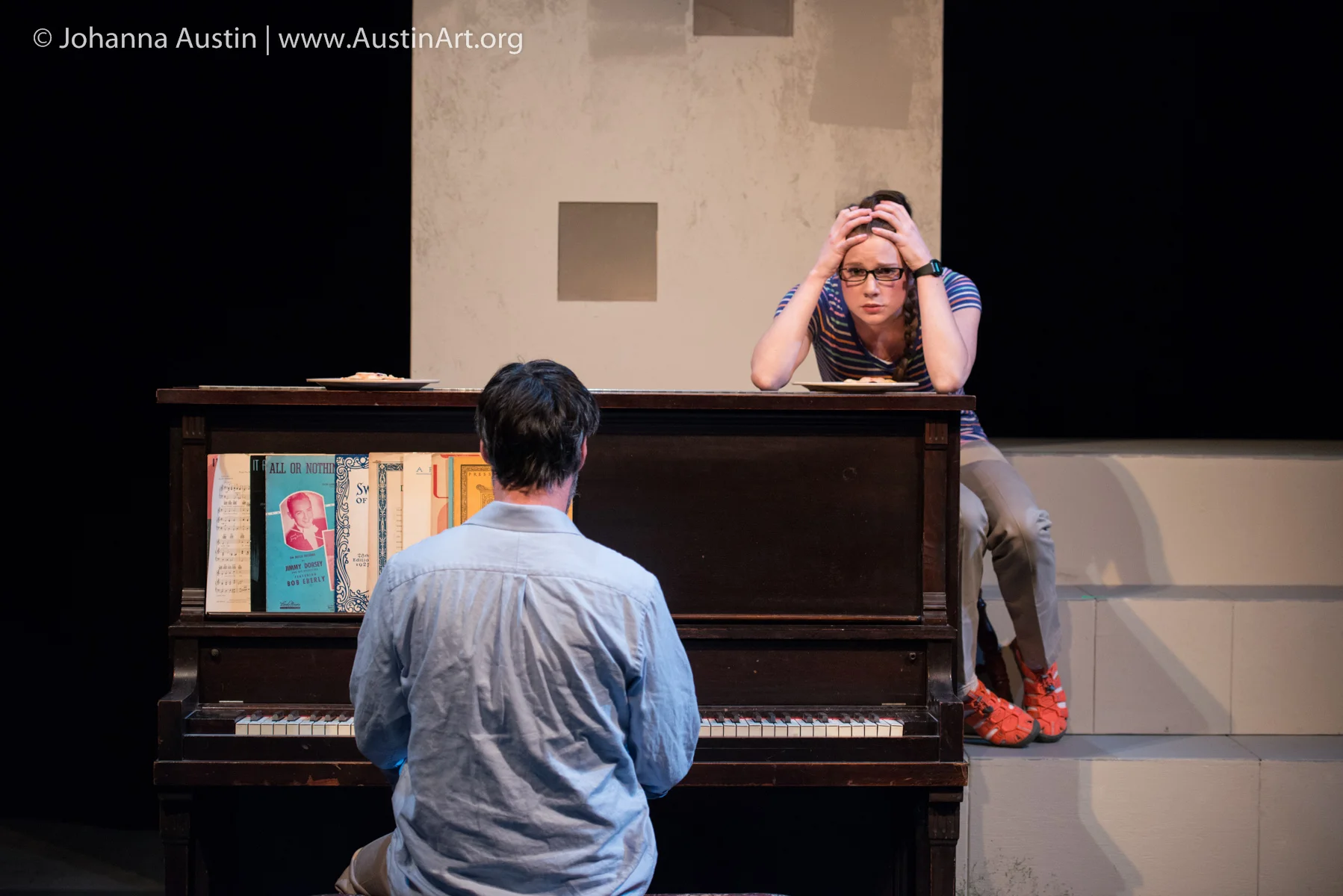 Sam Henderson &amp; Anna Zaida SzapiroPhoto by Johanna Austin/AustinArt.org