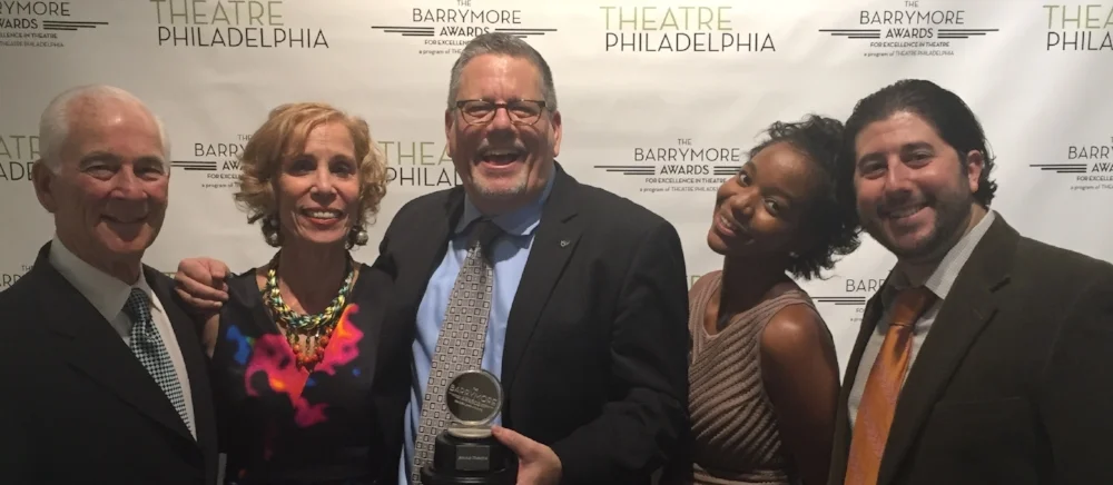 The 2016 Barrymore Awards: Steve Wolfson, June Wolfson, Kevin Glaccum, Kishia Nixon &amp; Lee Porter.