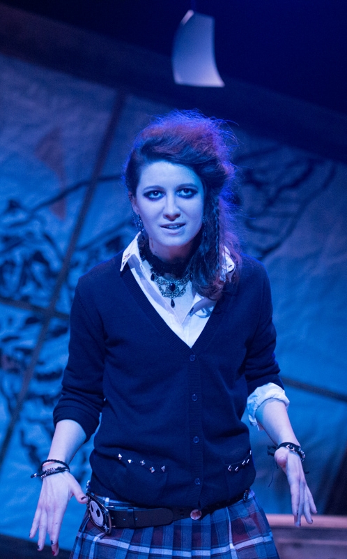 Hannah Parke in Moth (2016). Photo by Johanna Austin/AustinArt.org
