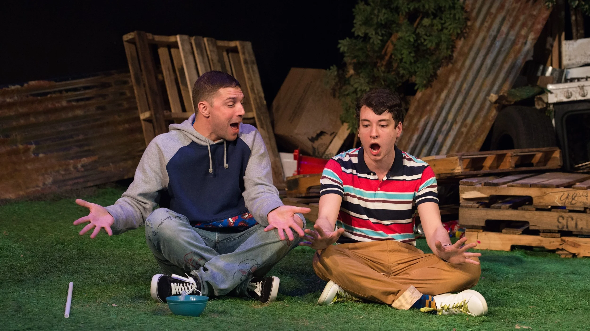 Frank Nardi Jr. and Adam Howard (Photo by Johanna Austin)