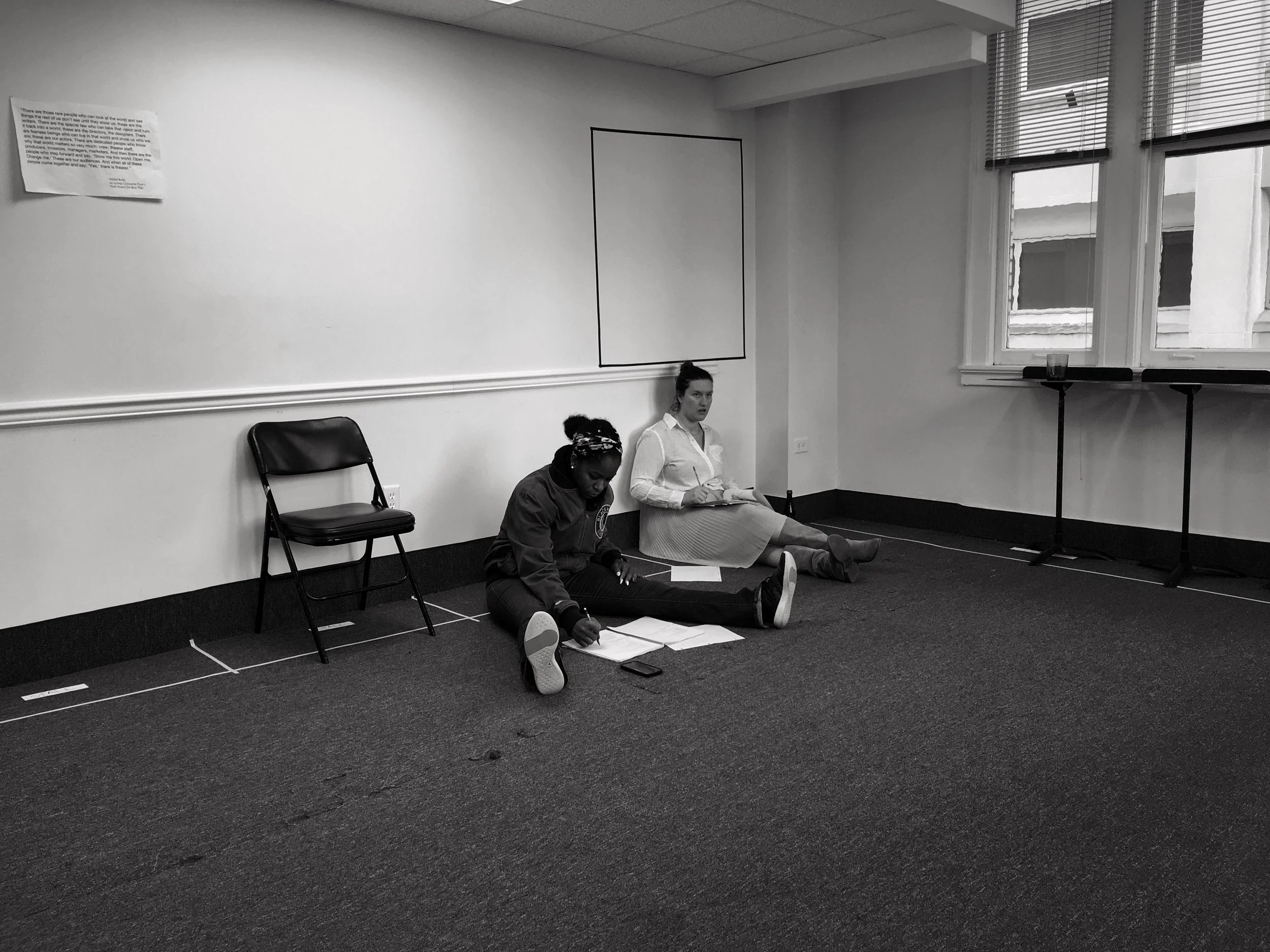 Danielle and Brandi take note of script changes