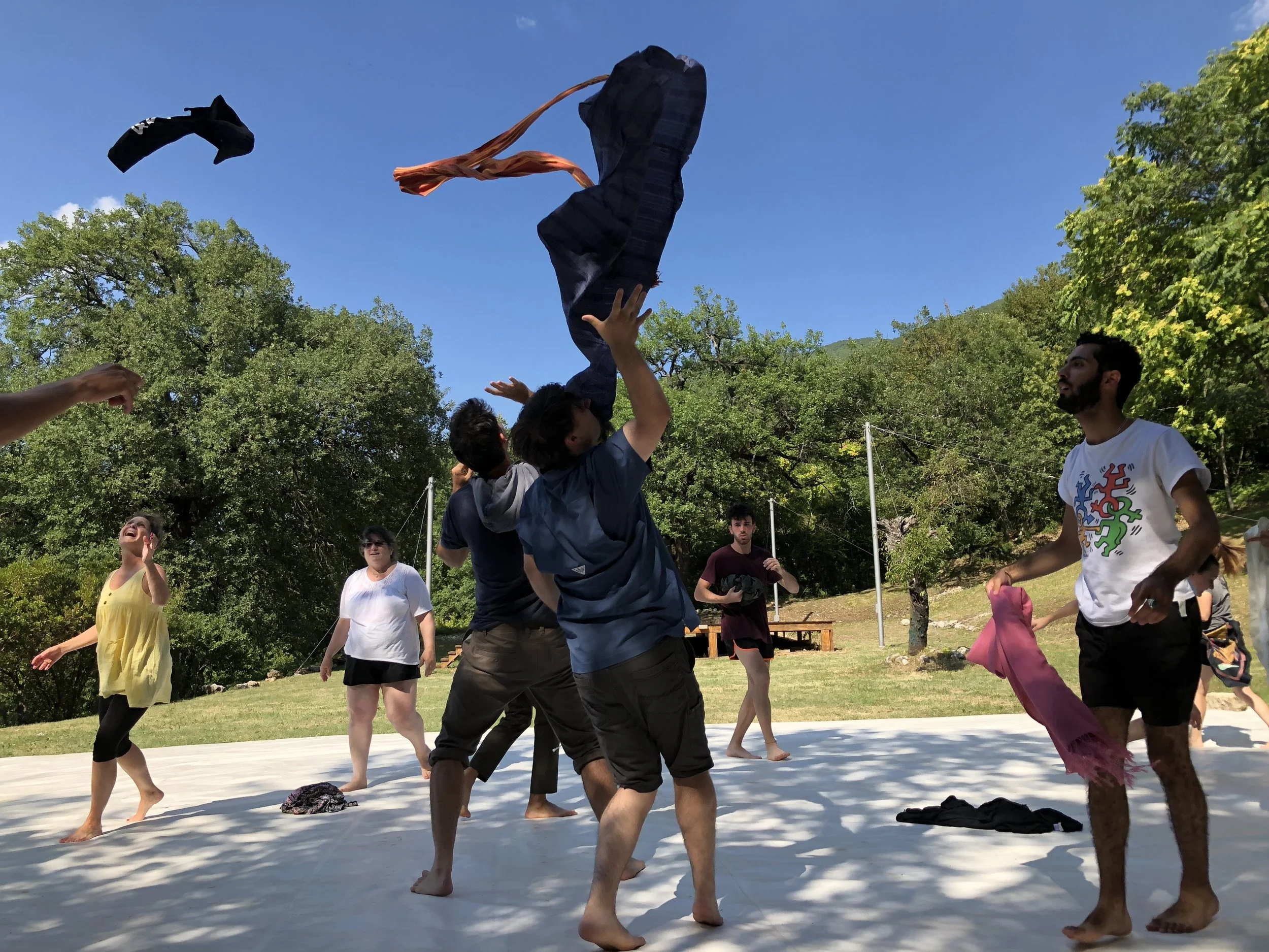 The class in session