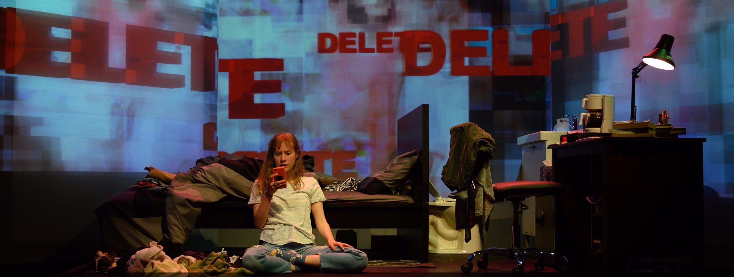 Alison in BOYCOTT ESTHER; Photo by Johanna Austin/AustinArt.org