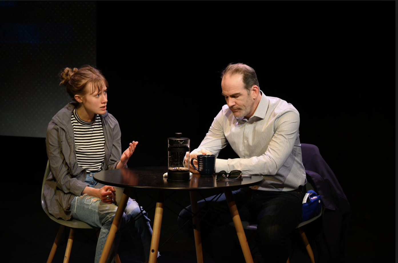 Alison Ormsby and Steven Rishard in BOYCOTT ESTHER. Photo by Johanna Austin / AustinArt.org