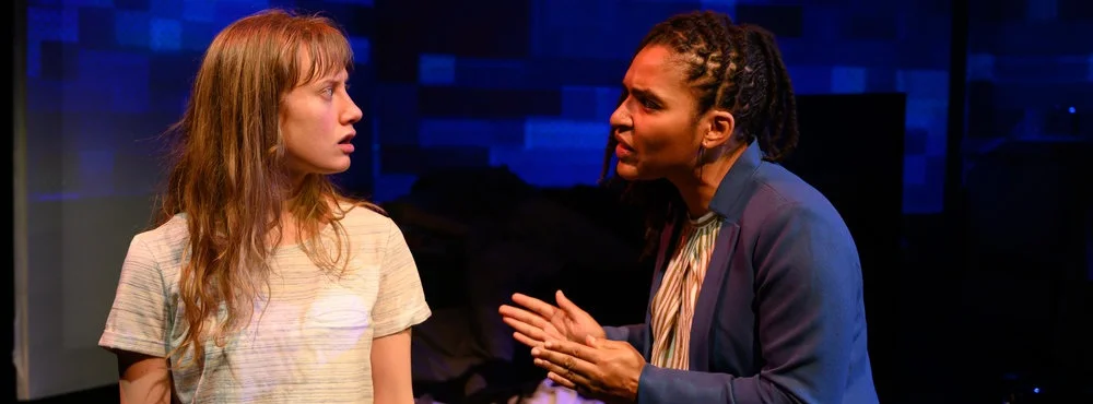 Alexandra Espinoza in last season’s BOYCOTT ESTHER // photo by Johanna Austin/AustinArt.org