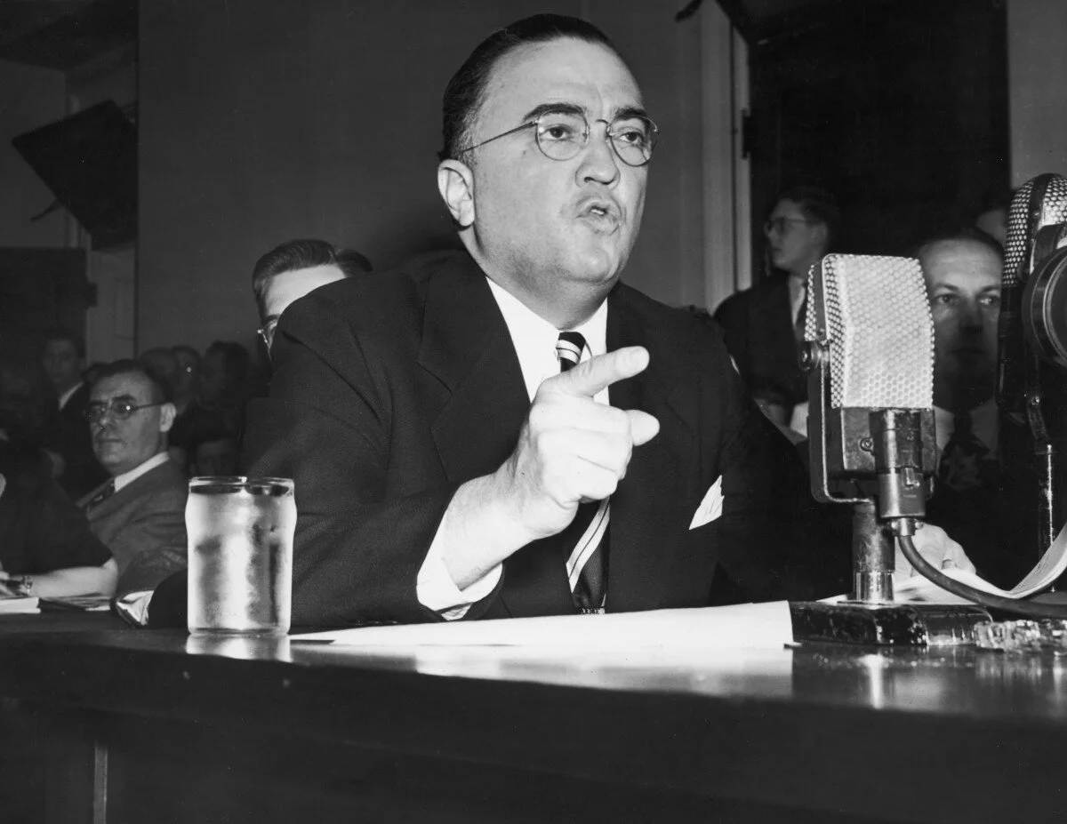 J. Edgar Hoover // Photo: Hulton Archive / Getty
