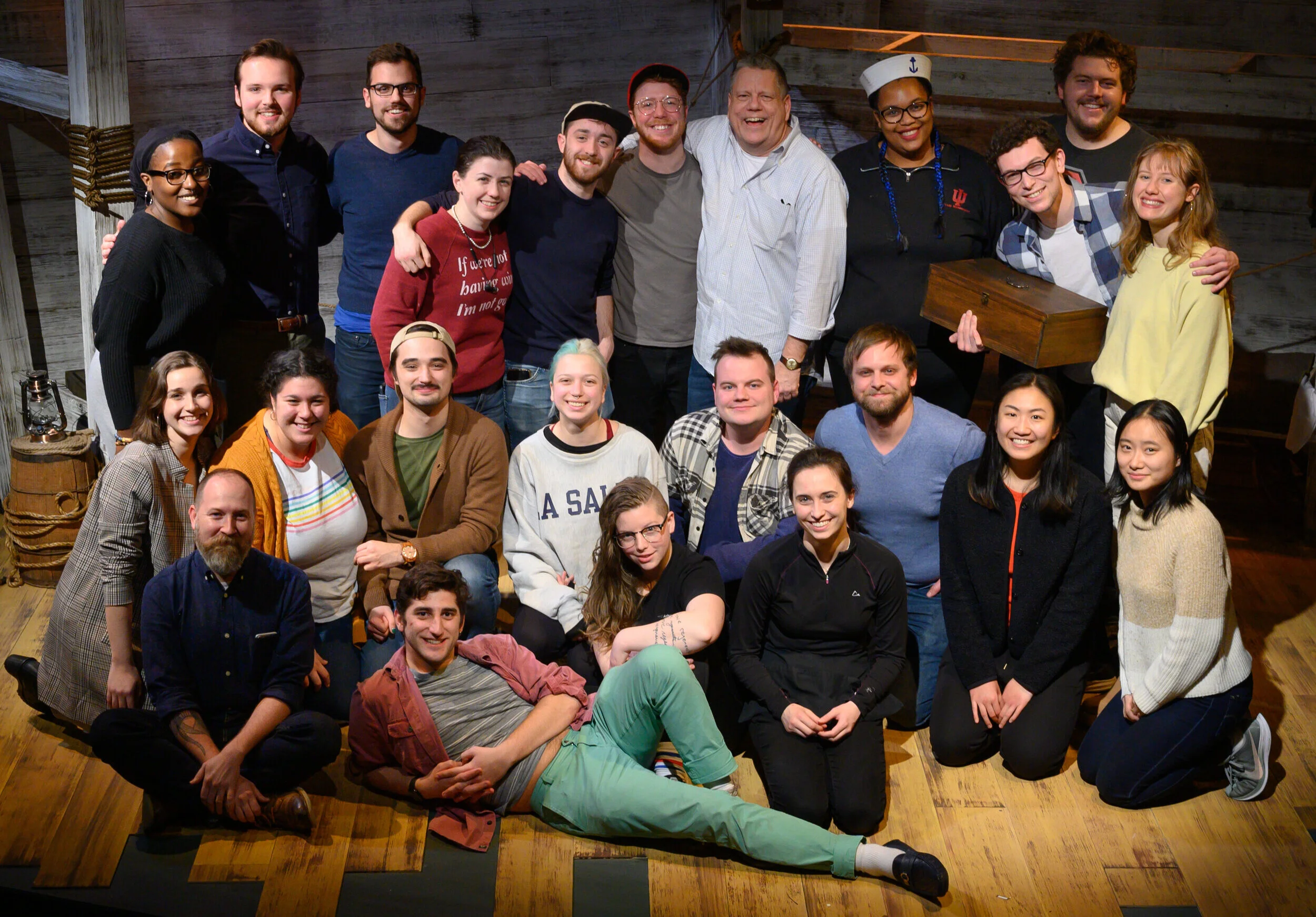 The production team of SHIP (2020) by Douglas Williams. Photo by Johanna Austin/AustinArt.org