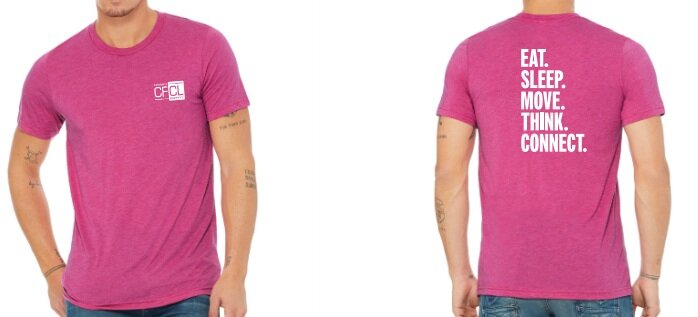 Tshirt (Unisex) - Berry Triblend. $27.50