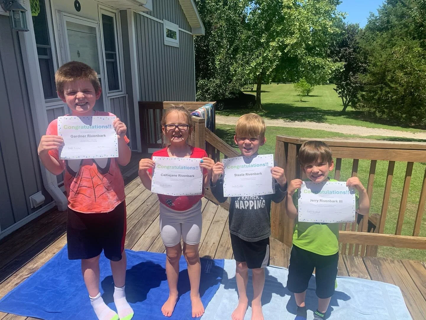 I&rsquo;m proud of these kiddos for working so hard this year!! We now have a 4th grader, 3rd grader, 1st grader, and kindergartener and I have no idea how this happened. 🤷🏻&zwj;♀️ Time is flying!! ⏰  We celebrated with some well-deserved ice cream
