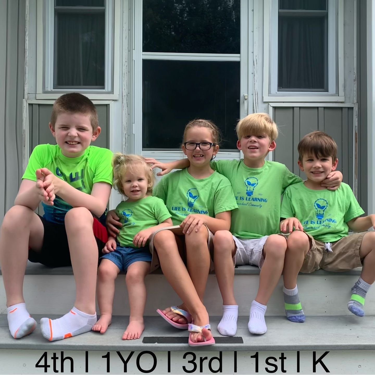 First day of school! #raisingtherivenbarks